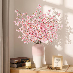 Wedding setup featuring Uieke cherry blossom branches