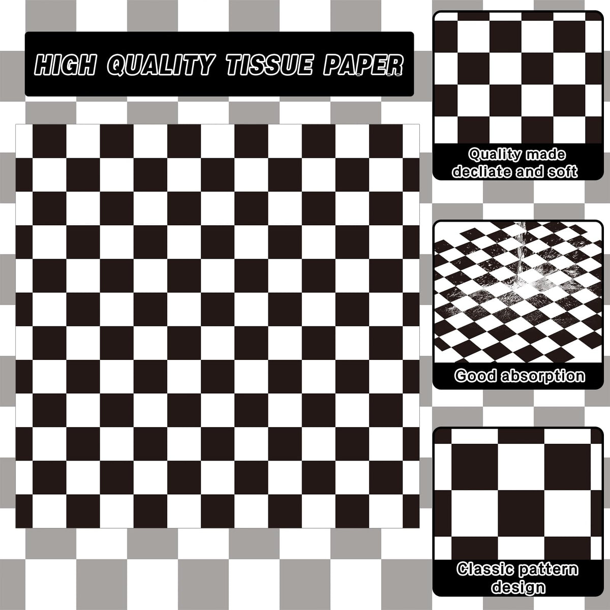 Uikeleexm tablecloth unifies the table with a racing vibe and spill protection.