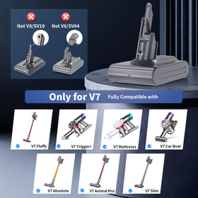 Uionvot Dyson V7 battery on charger ready for use