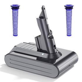 Uionvot Dyson V7 battery packaging with replacement kit for easy swap