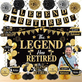 Uiorgui Legend Has Retired banner for a bold backdrop and photo moments