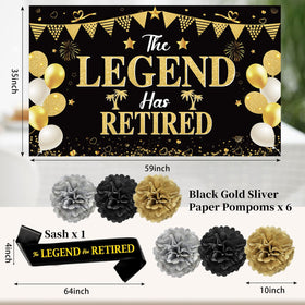 Uiorgui retirement sash adds a stylish touch to the farewell