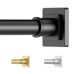 UIOSANRT tension shower rod 31-92 inches with no-drill installation and strong grip.