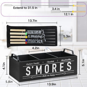 Uipame S'Mores Station anti-slip pads stabilize surfaces during gatherings.