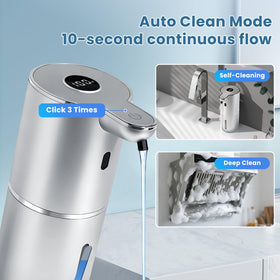 IPX5 waterproof design withstands splashes in the kitchen or bathroom.