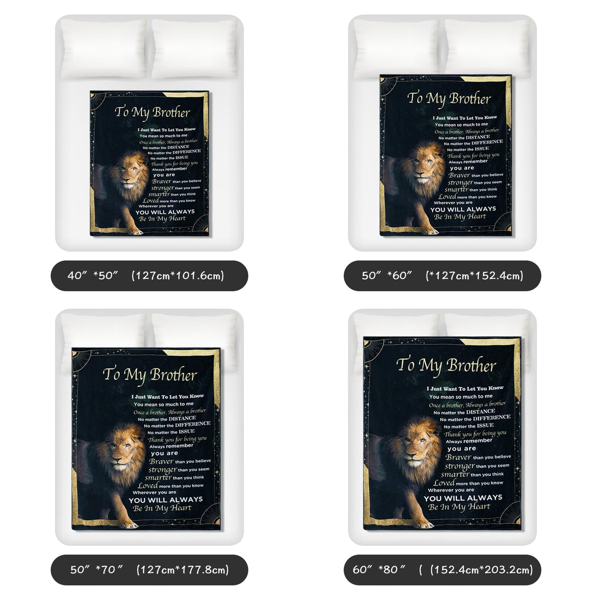 Ujifuis gift-ready packaging blanket image for birthdays.