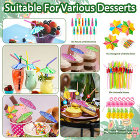 UJoyant 323 Luau cups 9oz keep beverages ready for guests.