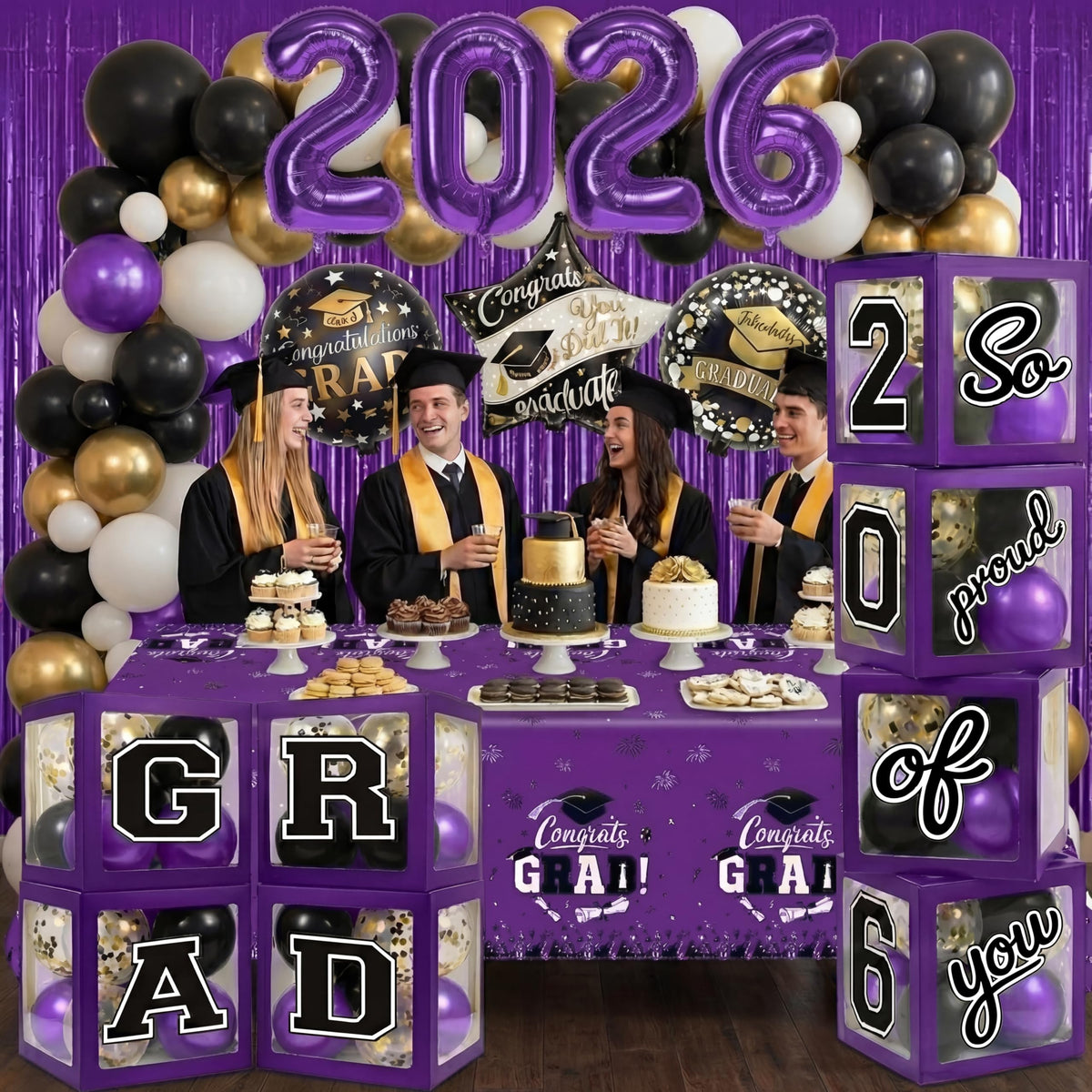 UJoyant balloon arch garland kit creates inviting photo backdrops