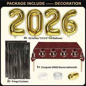 UJoyant grad sticker pack pairs with boxes to customize decor.