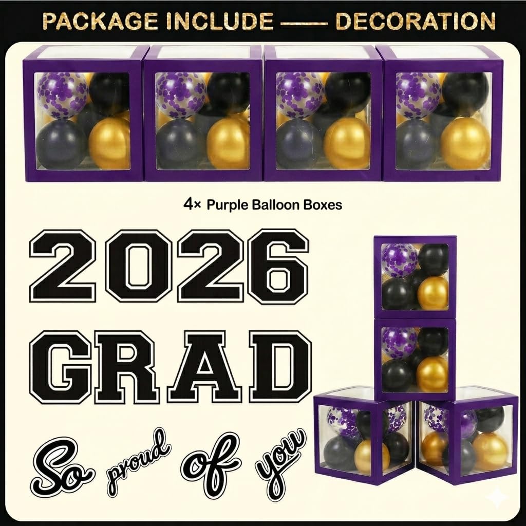 UJoyant graduation sticker set adds personalized flair to boxes