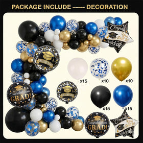 UJoyant graduation sticker set for GRAD 2026 display on party materials.