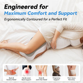 UJPFEO leg pillow for sciatic relief supporting knees and thighs nightly