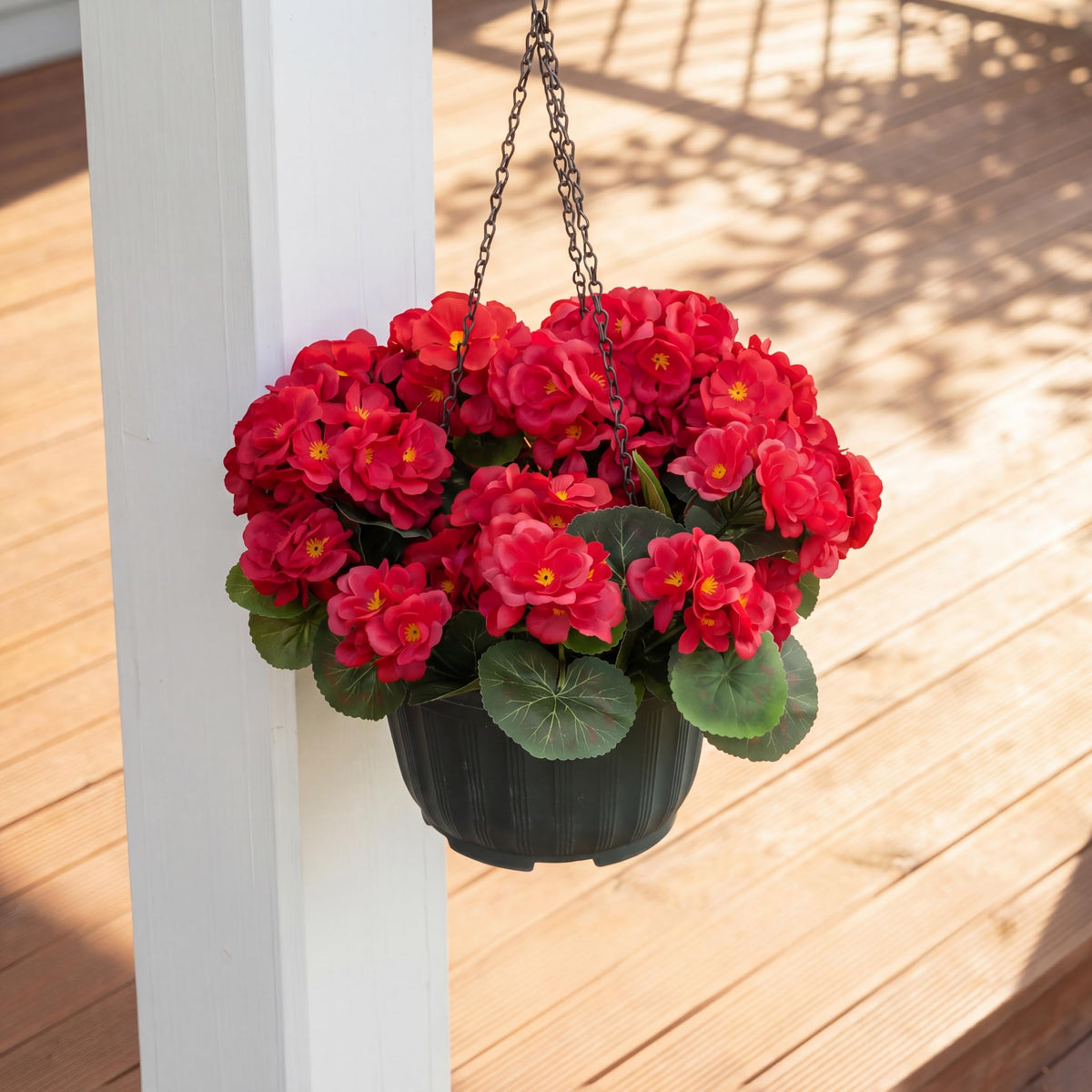 UJROQI artificial geraniums outdoor close-up petals showing soft details