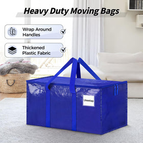 Ukeetap extralarge moving bag fabric is tear-resistant and water-resistant to protect contents.