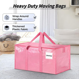 Tear-resistant waterproof fabric protects belongings in Ukeetap bags.