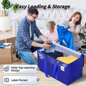 Wide top opening enables effortless loading and quick access