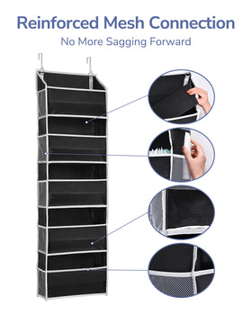 ULG behind-the-door storage fits behind most doors, maximizing space