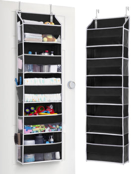 ULG over-the-door organizer with five shelves for organized storage and easy access