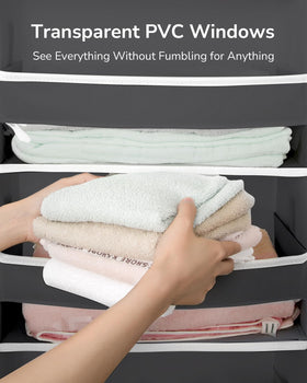 ULG Over The Door Organizer side mesh pockets for quick-access essentials