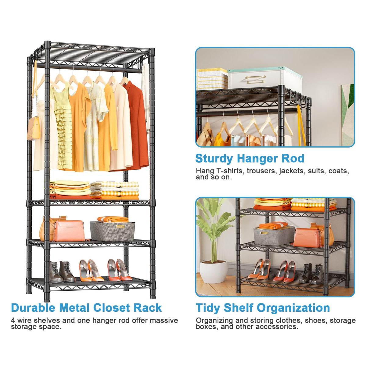 Ulif H4 mini closet demonstrates 502 lb load capacity