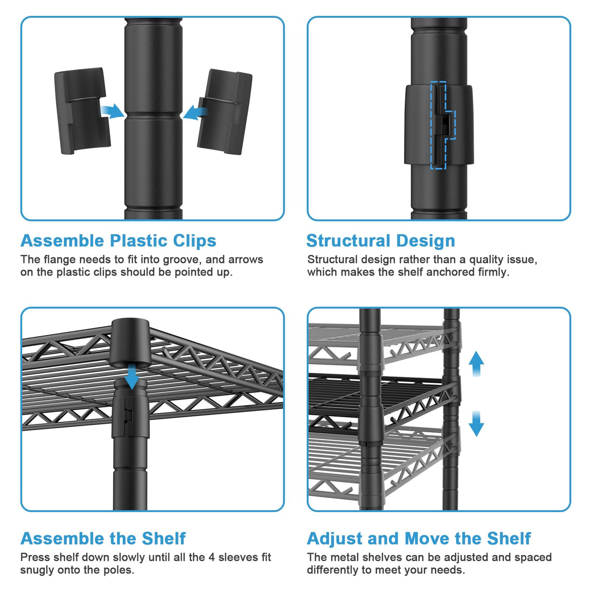 Ulif H4 mini closet easy tool-free assembly in seconds
