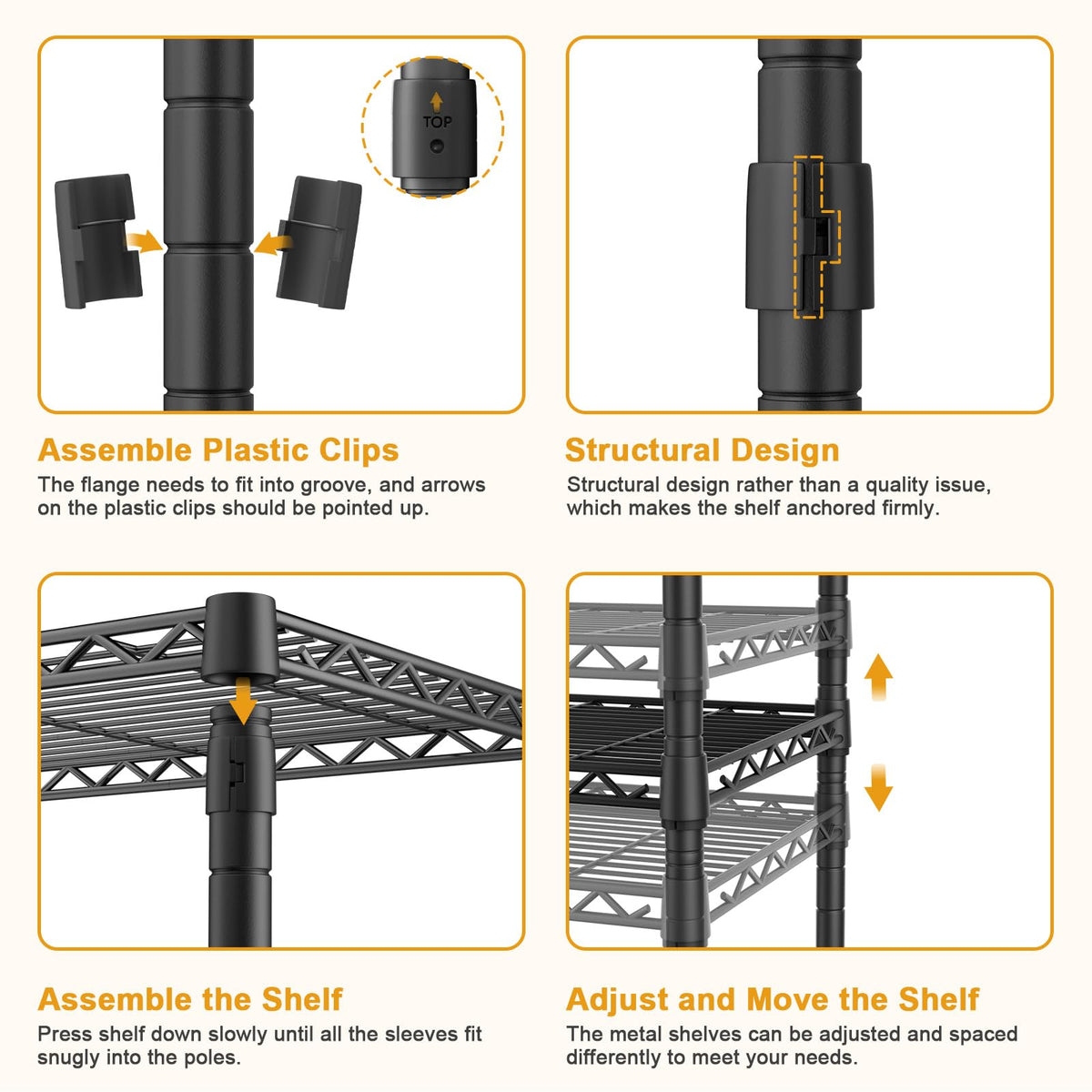 ULIFHOME P6C dimensions and capacity supporting dresses, shirts, and more
