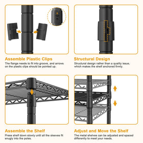 ULIFHOME P6C dimensions and capacity supporting dresses, shirts, and more