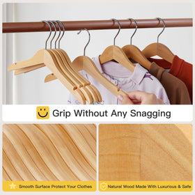 Ulimart Kid Hangers 360° swivel hook for easy access to garments