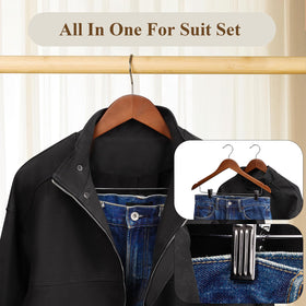 Ulimart space-saving design helps maximize closet capacity and order.
