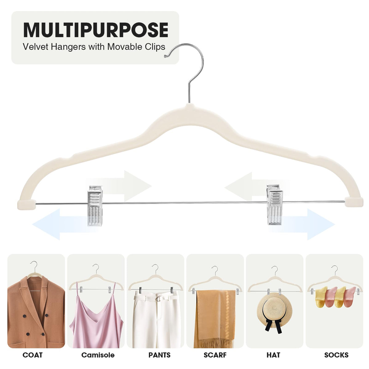 Ulimart two-in-one hangers keep outfits together on one hanger
