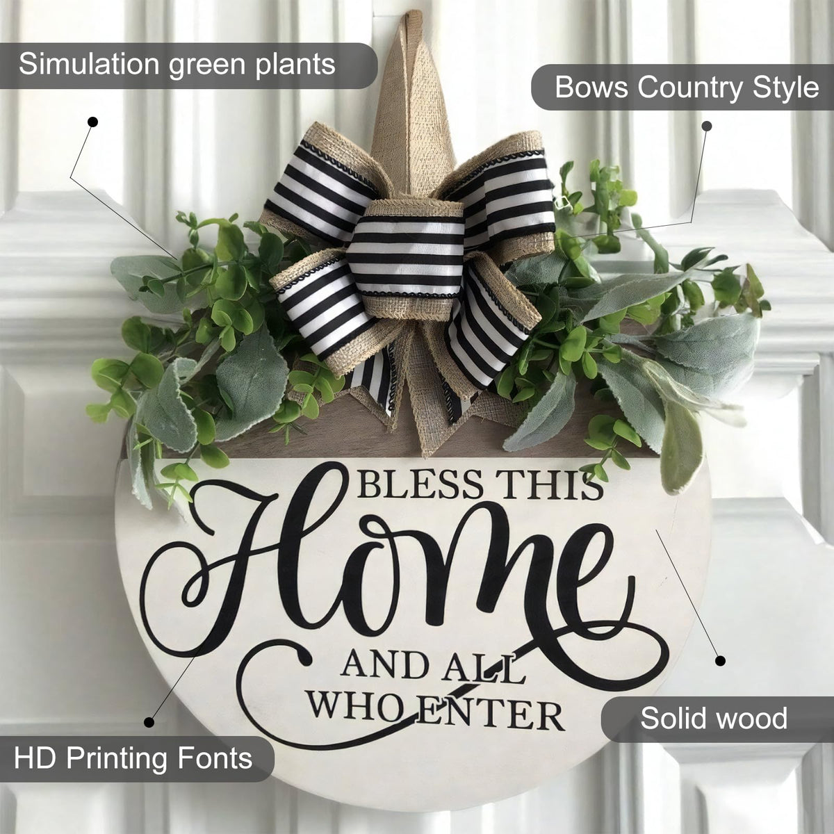 ULIOMU bless this home sign as a thoughtful housewarming gift