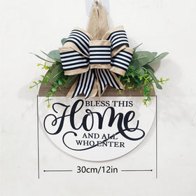 ULIOMU housewarming gift front door sign for new homeowners