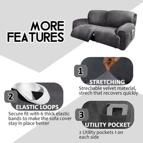 ULTICOR seat-pieces provide snug coverage for two-seater.