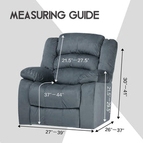 ULTICOR velvet recliner cover is easy to care for
