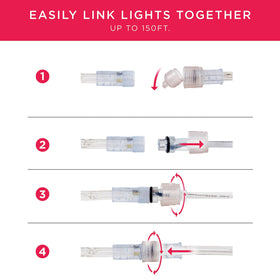 UltraPro Escape Rope Light linkable design enabling expansive lighting setups