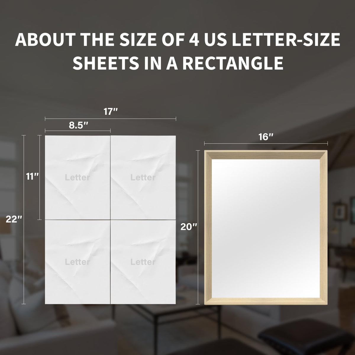 Ultrue anti-desilvering technology preserves edge clarity over time.