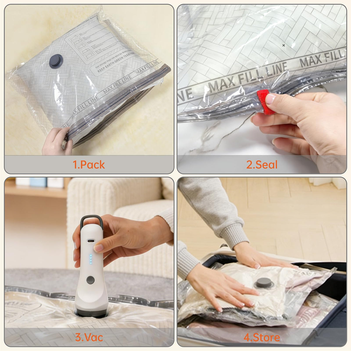 Ulycon durable PA+PE material offers reusable, tear-resistant storage