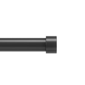 Umbra Cappa 1in rod extended to 66 inches in brushed black finish