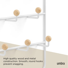 Umbra Estique dimensions show a slim profile and practical size.