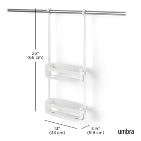 Umbra Flex bottle collars enable upside-down dispensing for every drop.