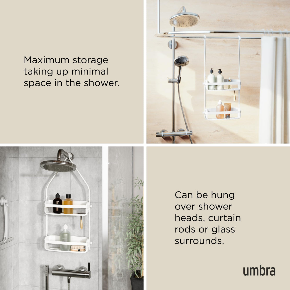 Umbra Flex drainage system close-up demonstrating moisture control.