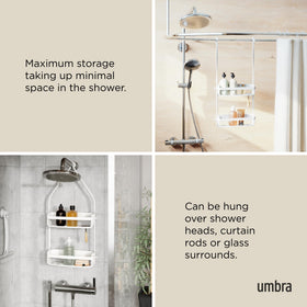 Umbra Flex drainage system close-up demonstrating moisture control.