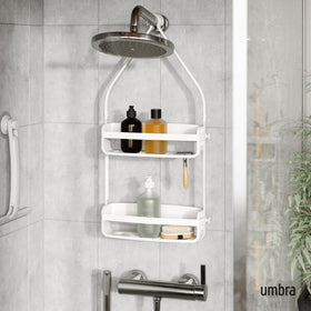 Umbra Flex interior view highlighting space for multiple bottles.