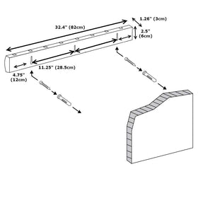 Umbra Flip versatile for bedrooms and bathrooms with multiple uses.