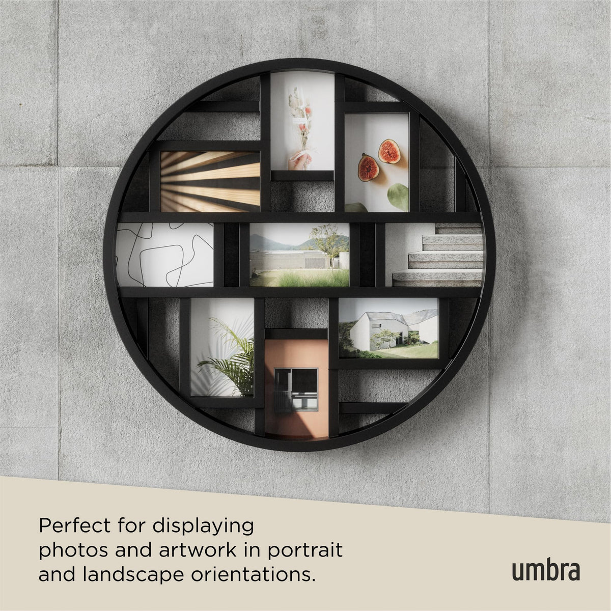 Umbra Luna face paper layout guide helps arrange art precisely.