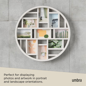 Solid backing on the Luna frame makes swapping photos tidy and straightforward.