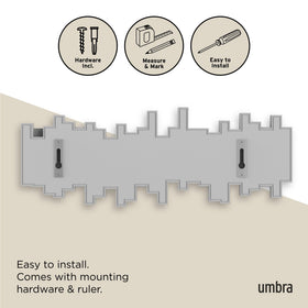Umbra Sticks bedroom or dorm organization for compact spaces