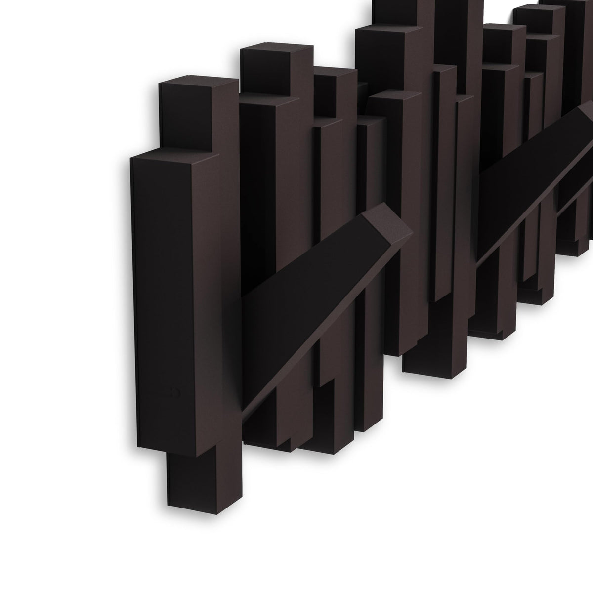 Umbra Sticks easy-install coat rack mounts quickly without hassle.