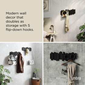 Umbra Sticks modern sculptural design adds style while remaining functional.