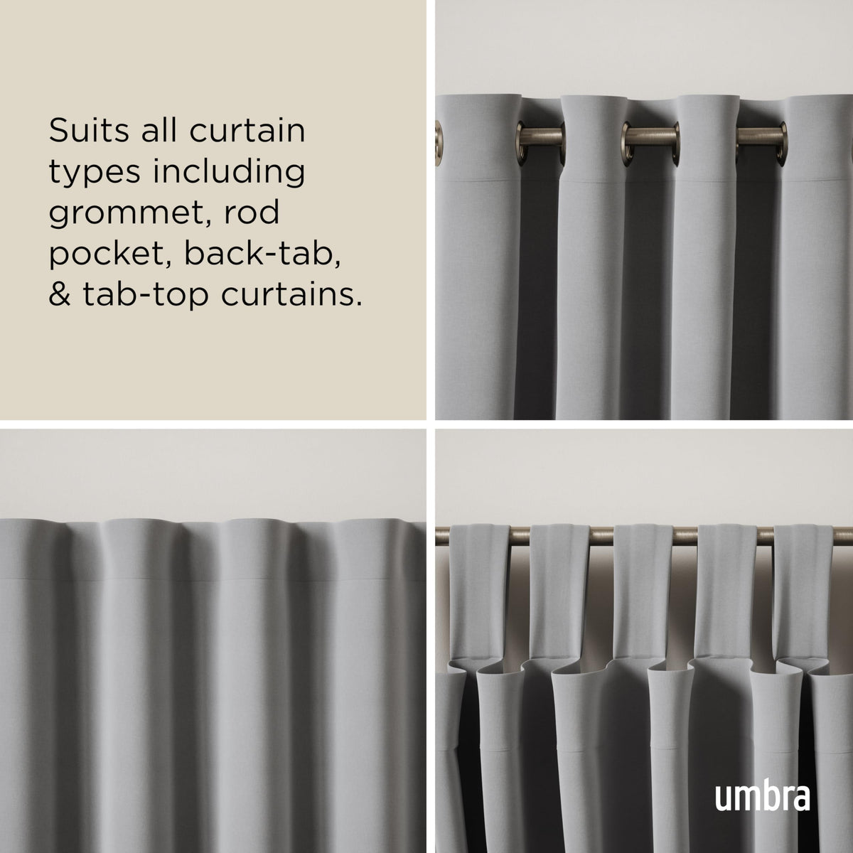 Umbra Twilight durable metal construction for long-lasting use.